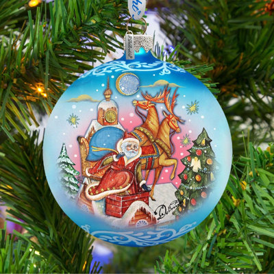 Ornement en forme de boule Holiday Splendor