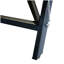 1 banc de côté pliable en osier de patio