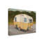 Art mural sur toile tendue - «Retro Camper II» par Ethan Harper pour décoration de salon, de chambre à coucher ou de bureau - 14 x 19