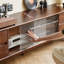 Meuble télé en bois massif de style américain-106362071