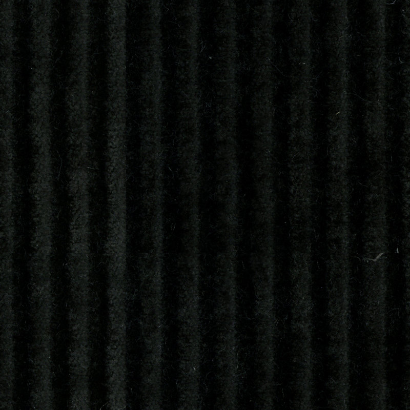 Tissu de revêtement 55 po Chenille Performance, Noir, noir, noir, noir