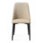 Modern Upholstered Dining Side Chairs,Off-white