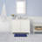 Laura Ashley Butter Chenille Bath Rug-64984428-20351712