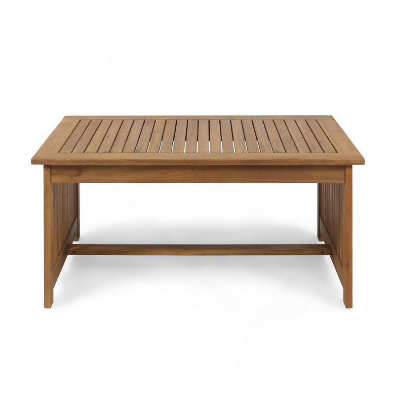 Coffee Table, Brown/Antique Bronze