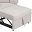 Fauteuil convertible en chenille avec dossier réglable, chaise longue 3 en 1 se transformant en lit, lit simple-799463041