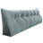 Sit-up Back Comfort Velvet Headboard Wedge Reading Pillow Triangular Backrest Back Support-56420211-56420204