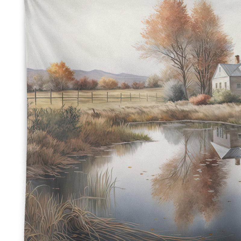 Polyester Tapestry, 50" H x 60" W
