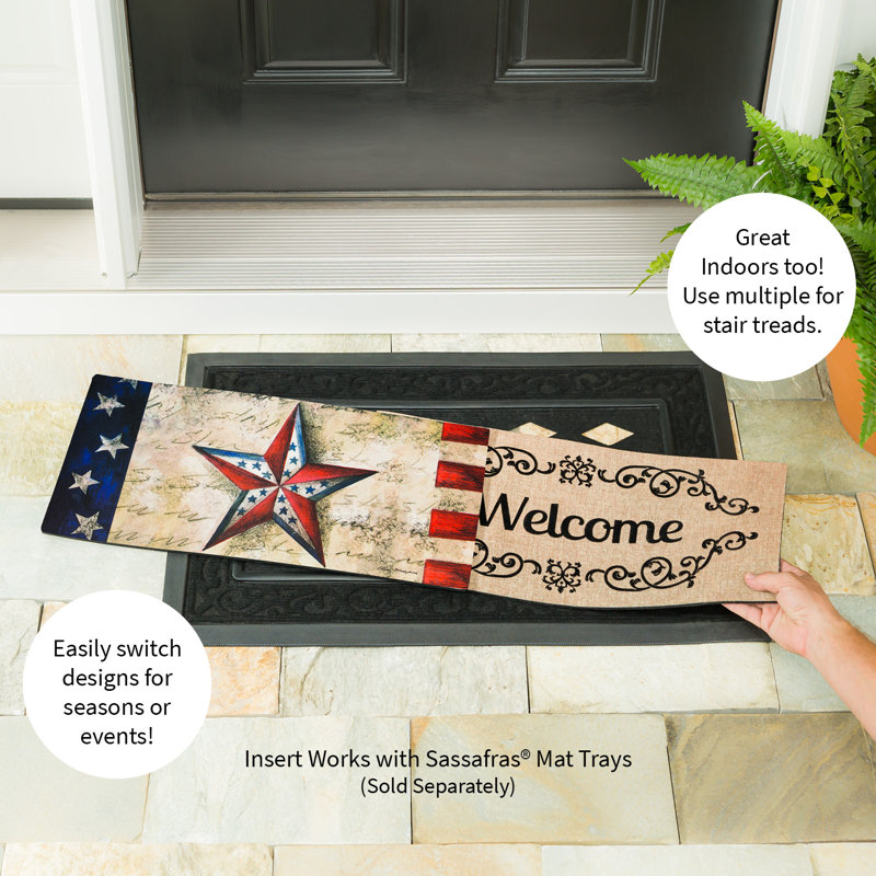Stars on Star Sassafras Switch Doormat