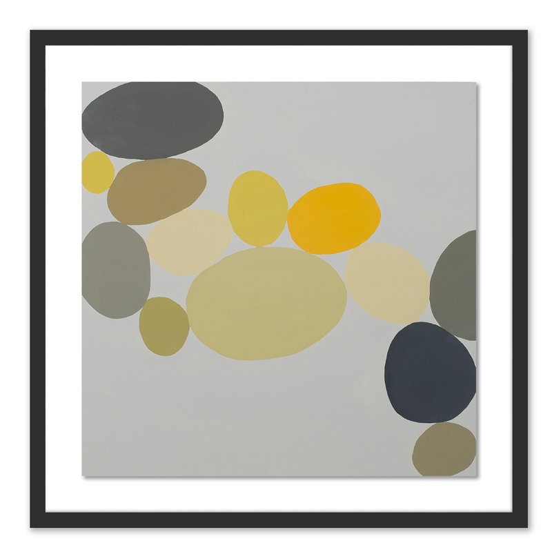 Turmeric Stack Print by Erica Hauser, Black