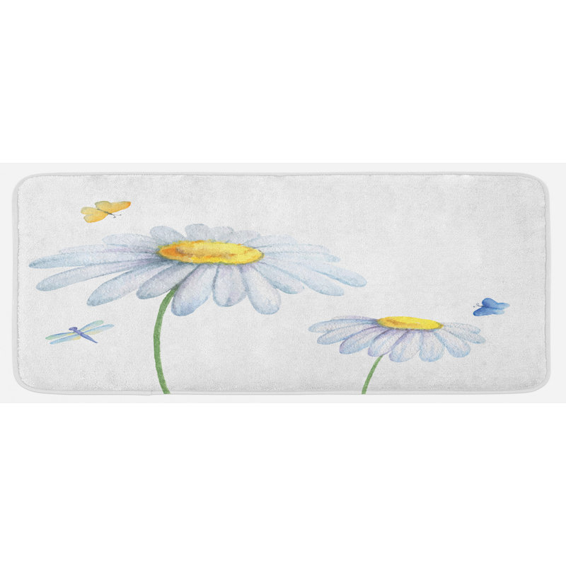 Tapis de cuisine libellule