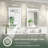 Demetrion Rectangle Lighted Pivot Bathroom Vanity Mirror with Anti-fog and 3 Adjustable Color-762279463-762279457