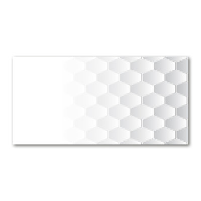 Hexagons Background - Wrapped Canvas Print