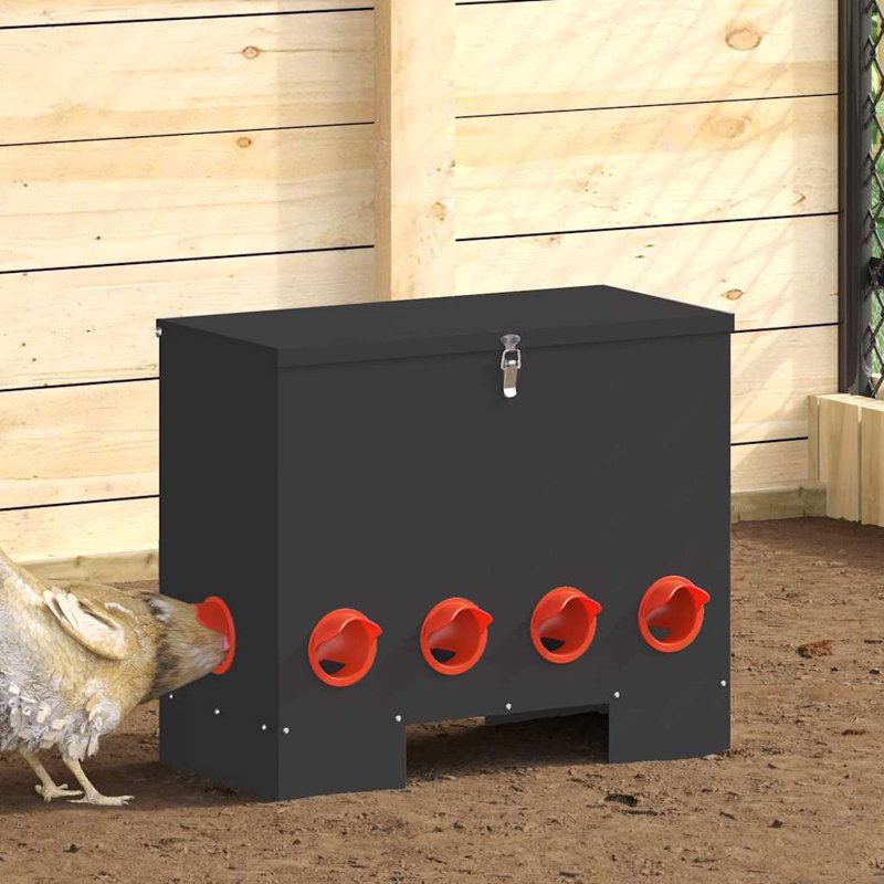 Cold-Rolled Steel Feeder, Black