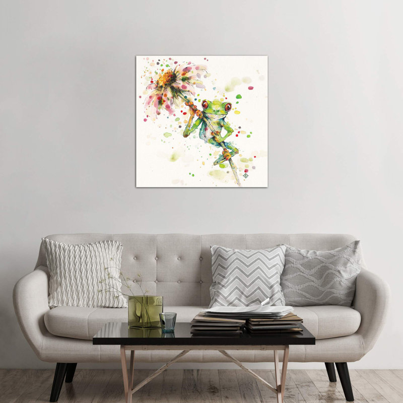 Hello There Bright Eyes by Sillier Than Sally - Wrapped Canvas Art Print, 93.98 cm H x 93.98 cm W x 1.91 cm D