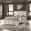Ailany Traditional Wood Panel Bed, Queen, Antique Walnut Finish-1100357311-1123185262