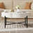 Coffee Table With Drawers Round Center Table-980875004
