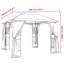 Cascia Powder Coated Steel Gazebo-1889215934