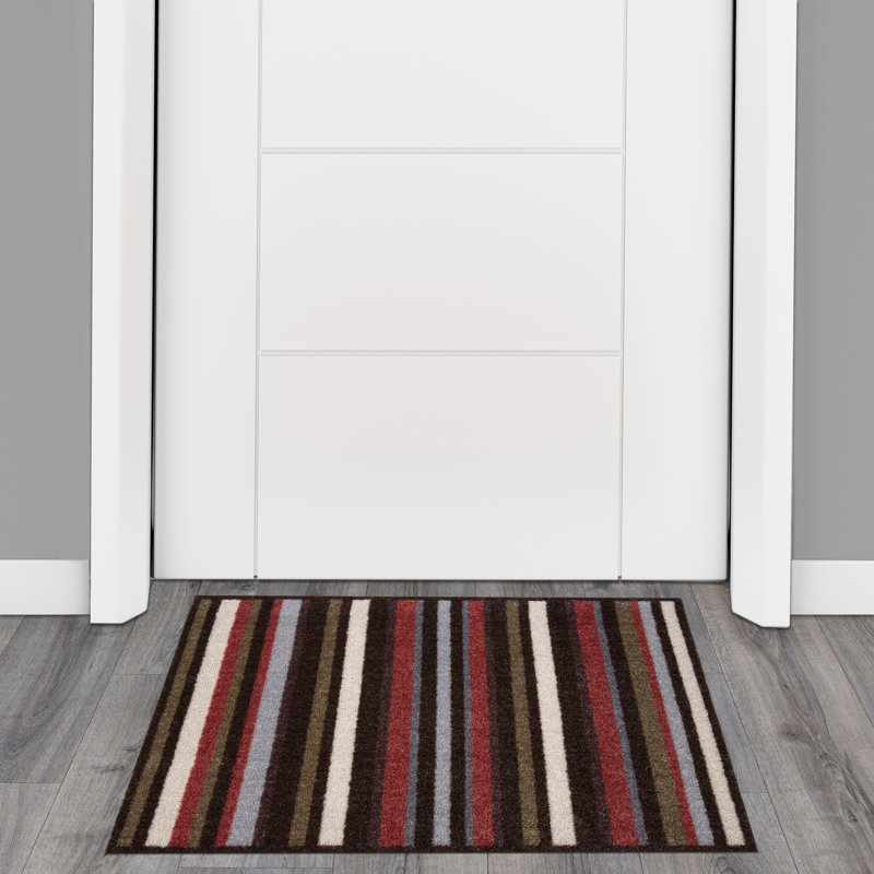 Aretzy Modern & Contemporary Striped Non-Skid Kitchen Mat, 67cm W x 120cm L