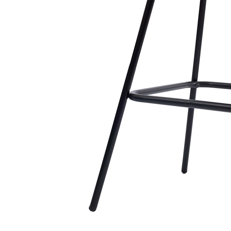Swivel Upholstered Chenille Bar Stool, Light Grey