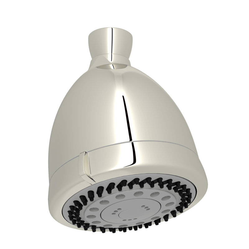 3.63" Multi Function Fixed Shower Head, Polished Nickel