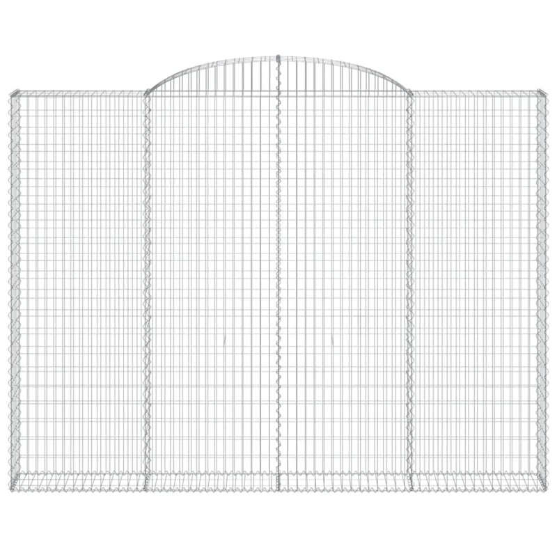 Beyda Galvanized Iron Gabion Included, 240cm H x 300cm W x 30cm D