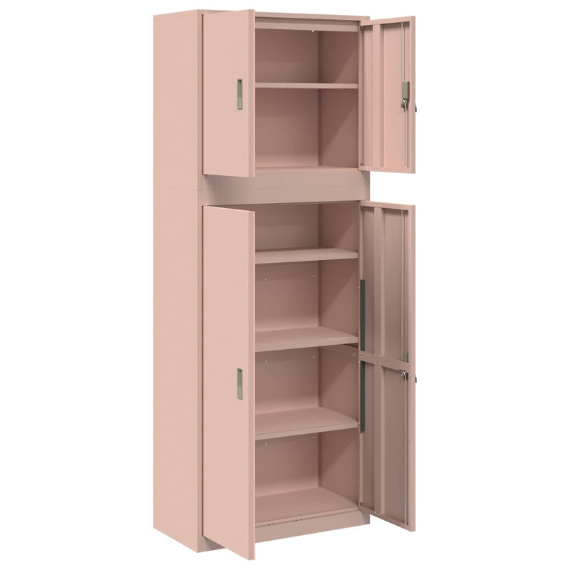 Storage Cabinet, Pink