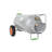 Flame King 40LB Empty Horizontal & Vertical Propane Tank LP Cylinder with Dolly Cart Wheels