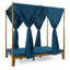 Lit de jour Christopher Knight Home KENZIE avec teck, bois et tissus imperméables-1506867561