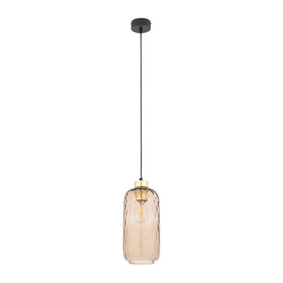 Bauyrzhan 1 - Light Stainless Steel Cylinder Pendant