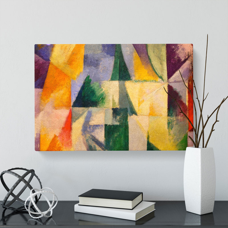 Composition Vol.2 by Robert Delaunay - Wrapped Canvas, 35cm H x 50cm W x 3cm D