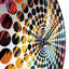 Mystic Aura Mirage - Horloge murale abstraite-101233656