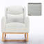 Chaise berçante à oreilles rembourrée Classic-1642680703