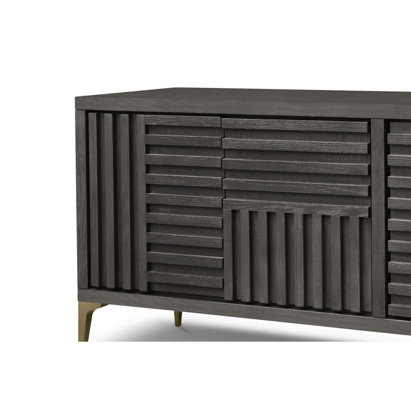 Halwarth 208cm Solid Wood Sideboard