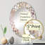 Zoei - Modern Wall Mirror Oval-1078673216