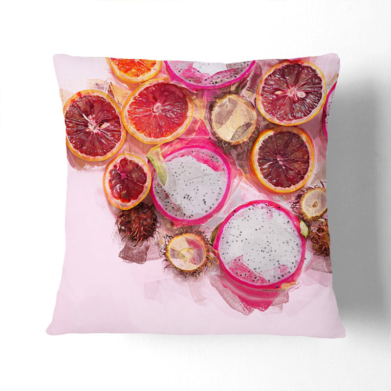 Square Throw Cushion, Stone, 55cm H x 55cm W x 20cm D