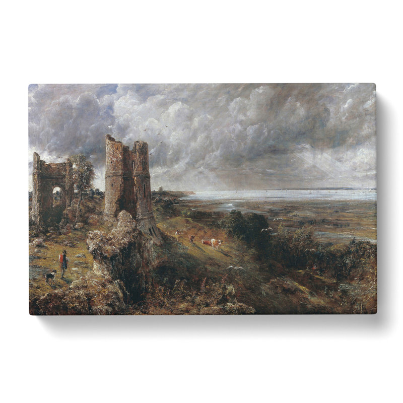Hadleigh Castle by John Constable - Wrapped Canvas Painting, 35cm H x 50cm W x 3cm D