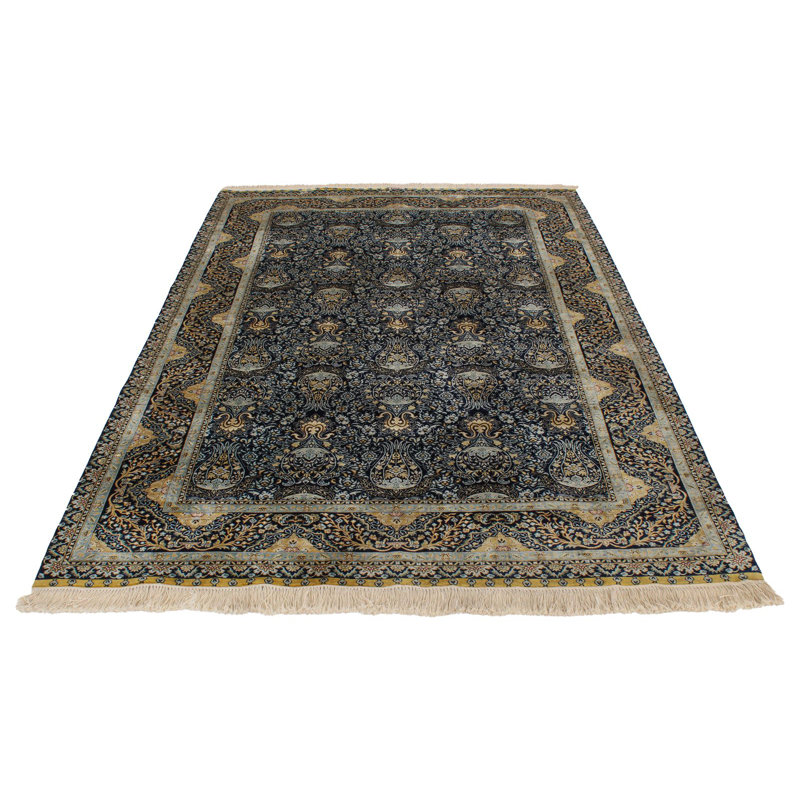 Tapis turc en soie 5x8