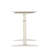 47" Tech Desk Standing And Adjustable Desk In White