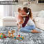 Floral Machine Printed Area Rug-1127645141-1127645139