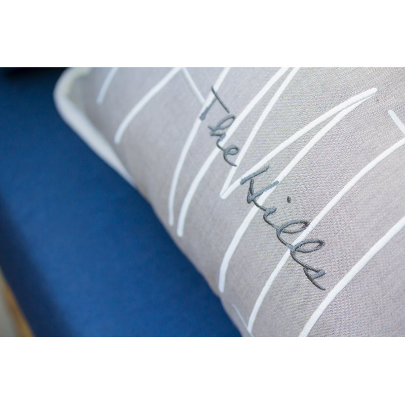 Family Personalized Pillows Lumbar Indoor/Outdoor Pillow Cover & Insert, Yes