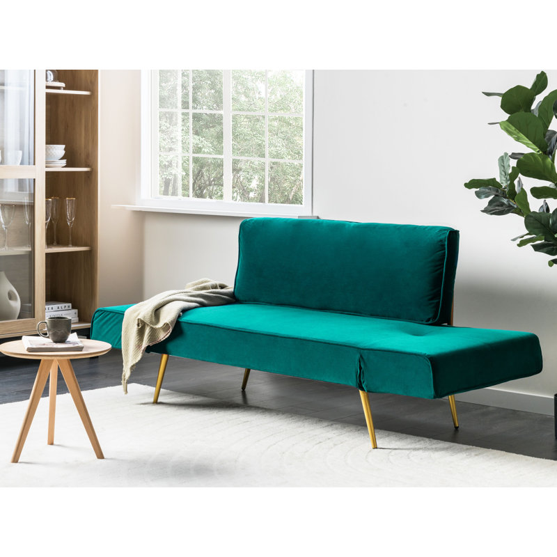 Ahl 2 Seater Sofa Bed, Green