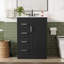 Meuble-lavabo moderne 24 po avec lavabo en céramique-637900419