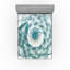 Drap-housse bleu sarcelle Ambesonne-106749539