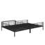 Lit double superposé au-dessus de grand lit double en métal-1662763854