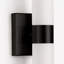 Applique murale 18 po à 2 tubes doubles blancs, luminaire E12 élégant pour la salle de bain et la chambre à coucher-2087763155