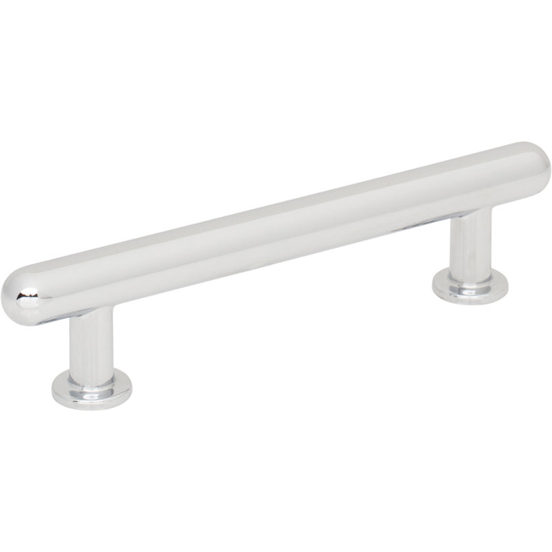 Lambert 5 1/16" Center To Center Bar Pull, Polished Chrome, 3 3/4"