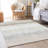 Neysa Washable Striped Indoor / Outdoor Rug-268307587