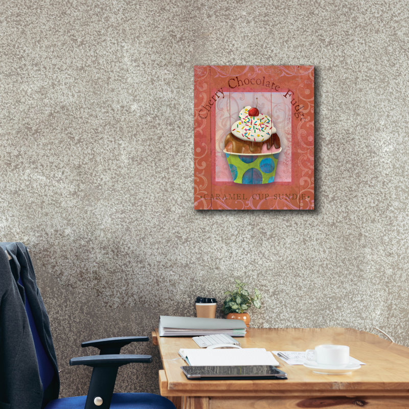 «Fiona Stokes-gilbert-ali_parlor Ice Cream 4» par Fiona Stokes-Gilbert, art mural sur toile, 20 po x 24 po, H 24 po x l 20 po