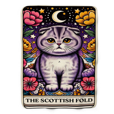 The Scottish Fold Tarot Card - jeté de qualité supérieure 1 pièce She