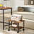 2-Tier Printer Cart with Storage Shelf
